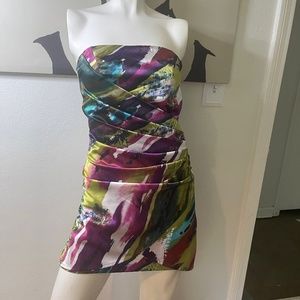 Cocktail mini dress.